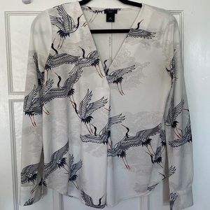 Crane blouse